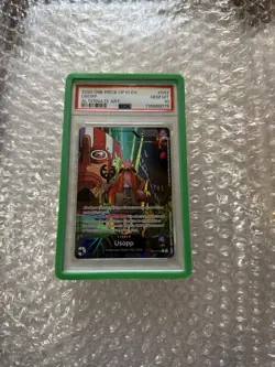 One Piece TCG Usopp Leader OP10-042 Alt Art Royal Blood PSA 10 GEM MINT - Image 3