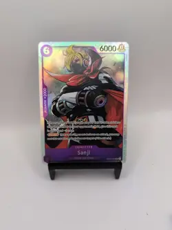 One Piece Card Game Sanji (Reprint) OP07-064 Super Rare NM English - Image 1