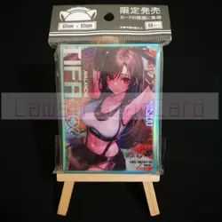 Final Fantasy - Tifa Foil Card Sleeves 67mmX92mm 60ct Standard Size - Image 1