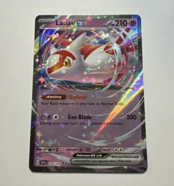 Pokemon TCG Latias EX Surging Sparks Scarlet & Violet Double Rare Card 76/191 - Image 1