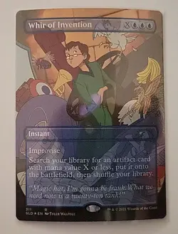 Whir of Invention Secret Lair Drop Foil NM MTG - Image 1