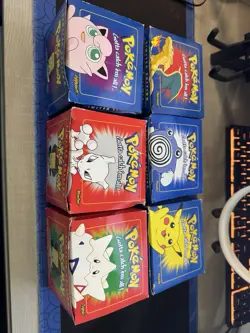 1999 Pokemon Burger King Collectible Gold Plated Cards Complete Set - Image 1