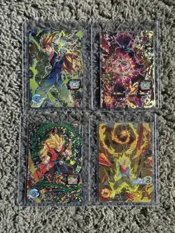 Dragon Ball Super Heroes Holo/Foil Cards - Lot of 4 - Image 1