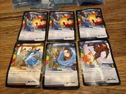 2006 Upper Deck AVATAR THE LAST AIRBENDER QUICKSTRIKE 8 Card Lot - Image 1