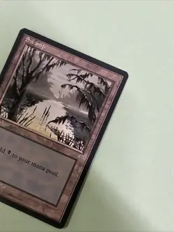 1995 MTG Magic the Gathering - Ice Age - Swamp - LP - Image 4