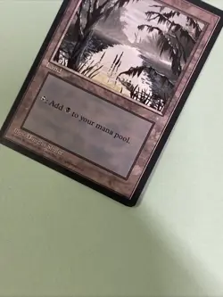 1995 MTG Magic the Gathering - Ice Age - Swamp - LP - Image 5