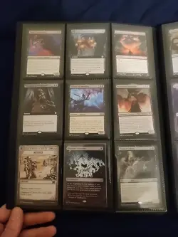 Magic The Gathering Bulk: Rares With Binder (Black) - Image 2