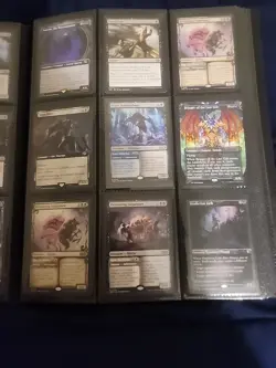 Magic The Gathering Bulk: Rares With Binder (Black) - Image 5