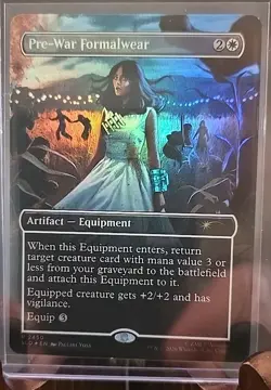 Pre-War Formalwear Secret Lair Drop: Fallout MTG Foil Near Mint - Image 3