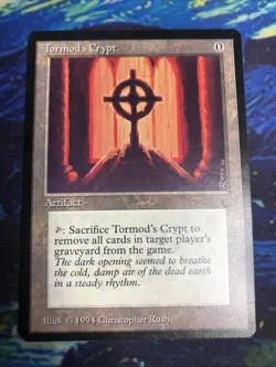 MTG Tormod’s Crypt, LP, The Dark - Image 1