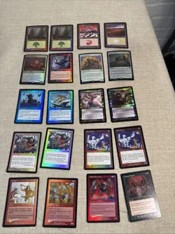 Vtg Lot of 20 Foil- MTG Magic 1999, 2000, 2001 LP-NM 3 Are 2021 - Image 1