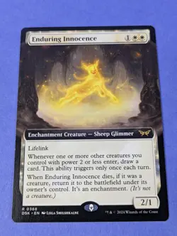 MTG Magic: Duskmourn: House of Horror: Enduring Innocence #0368 Rare - LP - Image 1