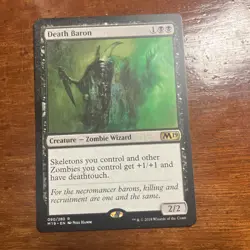 Death Baron - M19 Core Set 2019 - MTG - Rare - Magic The Gathering - Image 1