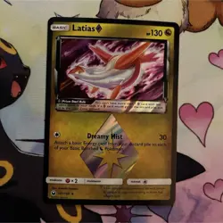 Pokemon TCG Latias Prism Star SM-Celestial Storm 107/168 Holo Prism Rare 130HP - Image 1