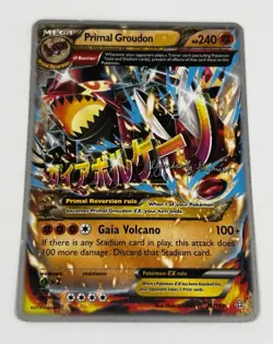 Primal Groudon EX 86/160 NM Mega Holo Rare XY Primal Clash 2014 Pokemon TCG - Image 1