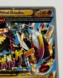 Primal Groudon EX 86/160 NM Mega Holo Rare XY Primal Clash 2014 Pokemon TCG - Image 3