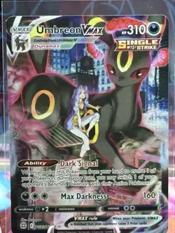 Pokemon Umbreon VMAX TG23/TG30 Brilliant Stars Ultra Rare Holo 310HP - Image 1