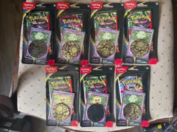 Pokemon TCG: Phantasmal Flames Cottonee/Whimsicott Promo Blister 7-Packs - Image 1