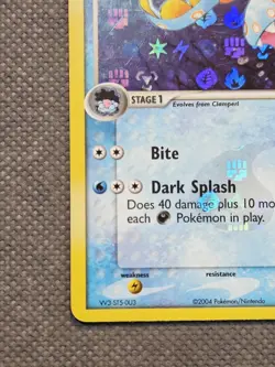 Pokemon TCG Huntail 19/101 EX Hidden Legends - Reverse Holo - 2004 Vintage - Image 5