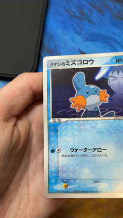 Brock's Mudkip 038/ADV-P Promo Shogakukan Pokemon Japanese 2003 #2536 - Image 2