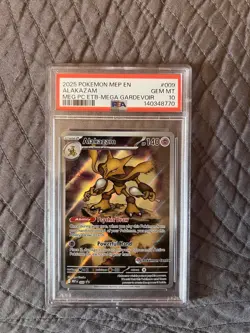 Pokemon TCG Alakazam Pokemon Center Promo 009 - Image 1
