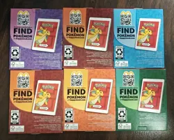 McDonald's Pokemon Happy Meal Sticker Pack 6 X Lot Dragonite Rayquaza Eevee - Image 2