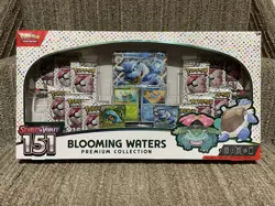 Pokemon TCG Scarlet & Violet 151 Blooming Waters Premium Collection Box Sealed - Image 1