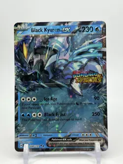 Pokemon TCG Black Kyurem EX Surging Sparks STAMPED Promo 048/191 NM - Image 1