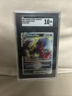 2022 Pokemon Darkrai VSTAR Astral Radiance 099/189 - SGC GEM MINT 10 - Image 1
