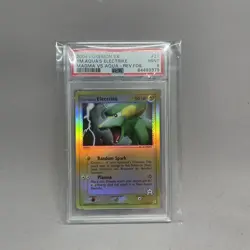 Pokemon - 2004 EX Team Magma Vs. Team Aqua - Electrike Reverse Holo 24/95 PSA 9 - Image 2