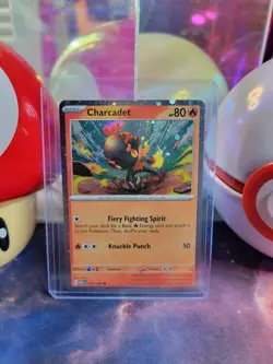 Charcadet 26/182 Pokemon TCG S&V Paradox Rift Common Cosmos Holo Promo NM - Image 1