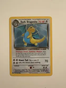 Dark Dragonite Legendary Collection Pokemon - NEAR MINT 5/110 NM Holo Rare 2002 - Image 1