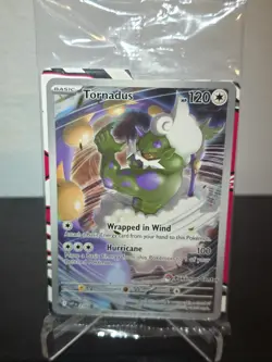 Pokemon TCG Tornadus Pokemon Center Stamp Promo SV210 Sealed - Image 1