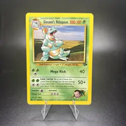Giovanni's Nidoqueen- 23/132 - Pokemon Gym Challenge Unlimited Rare WOTC NM -g - Image 1