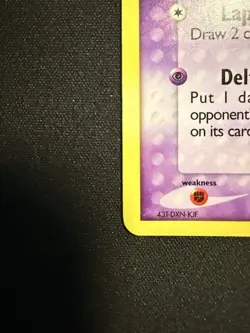 Pokemon TCG Lickitung Delta Species Reverse Holo 19/101 Dragon Frontiers NM - Image 2