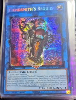Yugioh Fiendsmith's Requiem MP25-EN089 1st Edition Prismatic Secret Rare NM - Image 1