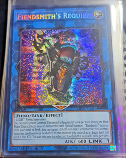 Yugioh Fiendsmith's Requiem MP25-EN089 1st Edition Prismatic Secret Rare NM - Image 2