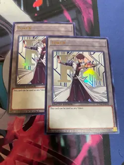 YUGIOH - KAIBA TOKEN X2 - ULTRA RARE - CT14 - LIMITED EDITION - NM - Image 1