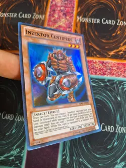 Yu-Gi-Oh! Inzektor Centipede AP01-EN007 Super Rare Unlimited Near Mint - Image 2