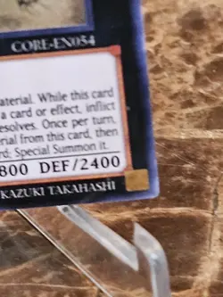 Red-Eyes Flare Metal Dragon (Ghost Rare) CORE-EN054 1st Edition Yugioh Card NM - Image 3