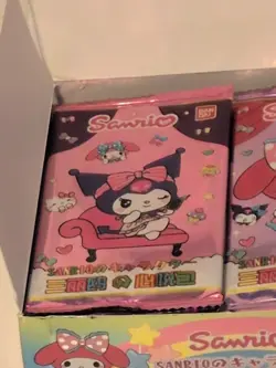 Hello Kitty Kuromi Sanrio Trading Cards Booster Box 32 Packs Anime Sealed -NIB - Image 3