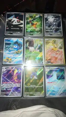 Pokemon TCG Card Binder Lot EX GX V VSTAR Holo Foil Charizard Pikachu Raikou - Image 2