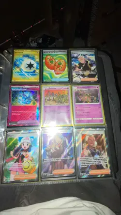 Pokemon TCG Card Binder Lot EX GX V VSTAR Holo Foil Charizard Pikachu Raikou - Image 5