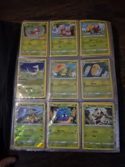305 Pokemon Card Bulk Lot | See Pictures In Plastic Covers - Image 1