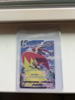 Pokemon TCG Blaziken VMAX Silver Tempest Ultra Rare Card TG15/TG30 Excellent - Image 1