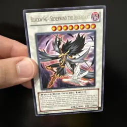 Blackwing Silverwind the Ascendant DP11-EN015 1st Edition Rare YuGiOh Card Nm/M - Image 2