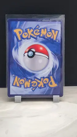 Pokemon Cracked Ice Holo Rainbow Boarder Cute Anime Wooper Card - Image 2