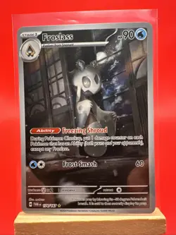 Froslass 174/167 Holo Illustration Rare Twilight Masquerade Pokemon Card - Image 1