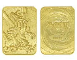 Yu-Gi-Oh! Limited Edition 24k Gold Plated Metal Card Red Eyes B. Dragon New - Image 3