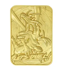 Yu-Gi-Oh! Limited Edition 24k Gold Plated Metal Card Red Eyes B. Dragon New - Image 4